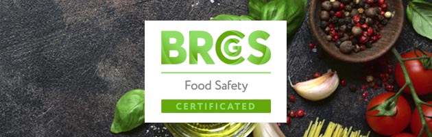 Create Flavours receives Grade A status from BRC Global Standards